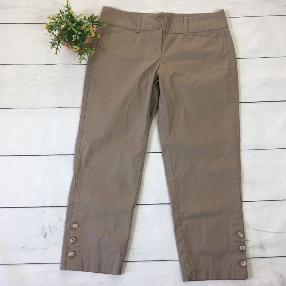 Loft Original Crop Khaki Pants